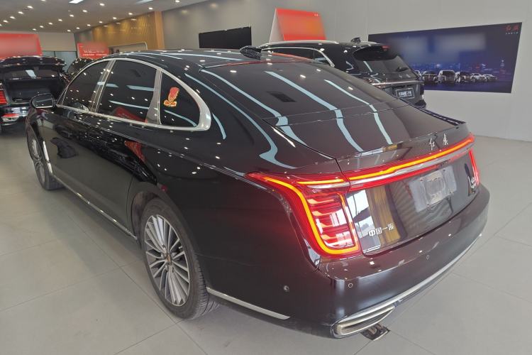 Used Hongqi H9 2022 2.0T Smart Connect Flagship Edition Rear Left 45 Deg