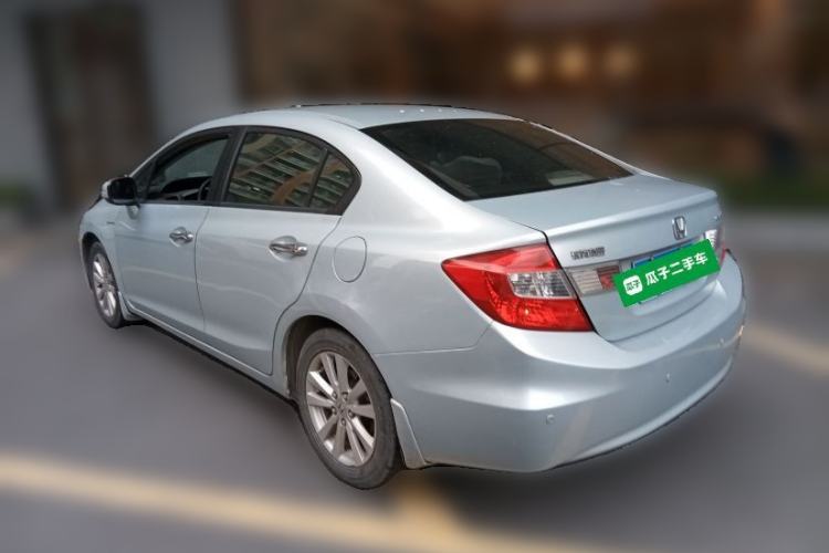 Used Honda Civic 2012 1.8L automatic luxury edition Rear Left 45 Deg