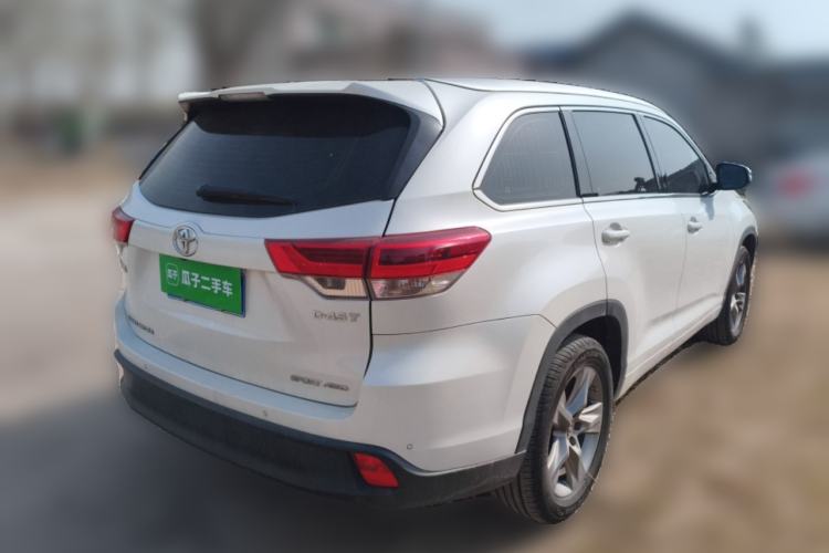 Used Toyota Highlander 2018 2.0T Four-Wheel Drive Luxury Version 7 Seats China VI Standard Rear Right 45 Deg