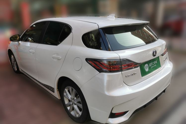 Used Lexus CT 2014 CT200h Elite Edition Monochrome Rear Left 45 Deg