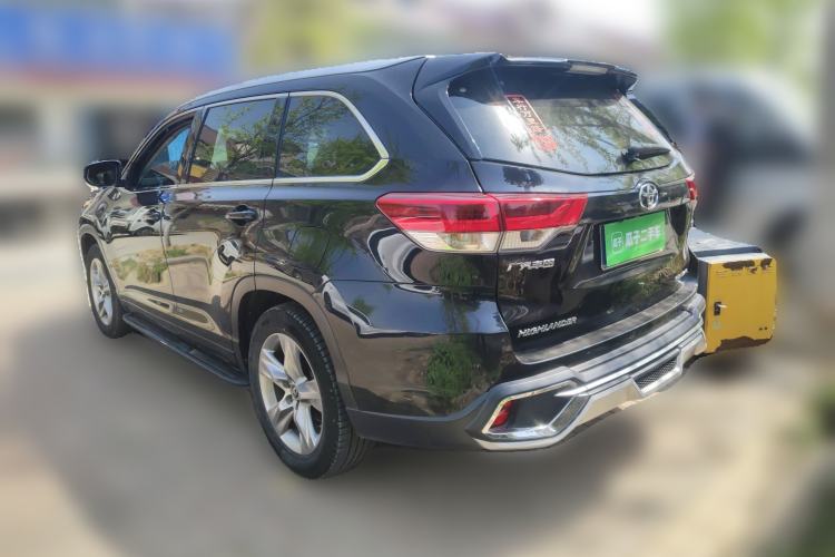 Used Toyota Highlander 2021 2.0T Four-Wheel Drive Prestige Version 7 Seats Rear Left 45 Deg