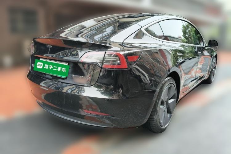 Used Tesla Model 3 2022 Rear-Wheel-Drive Version Rear Right 45 Deg