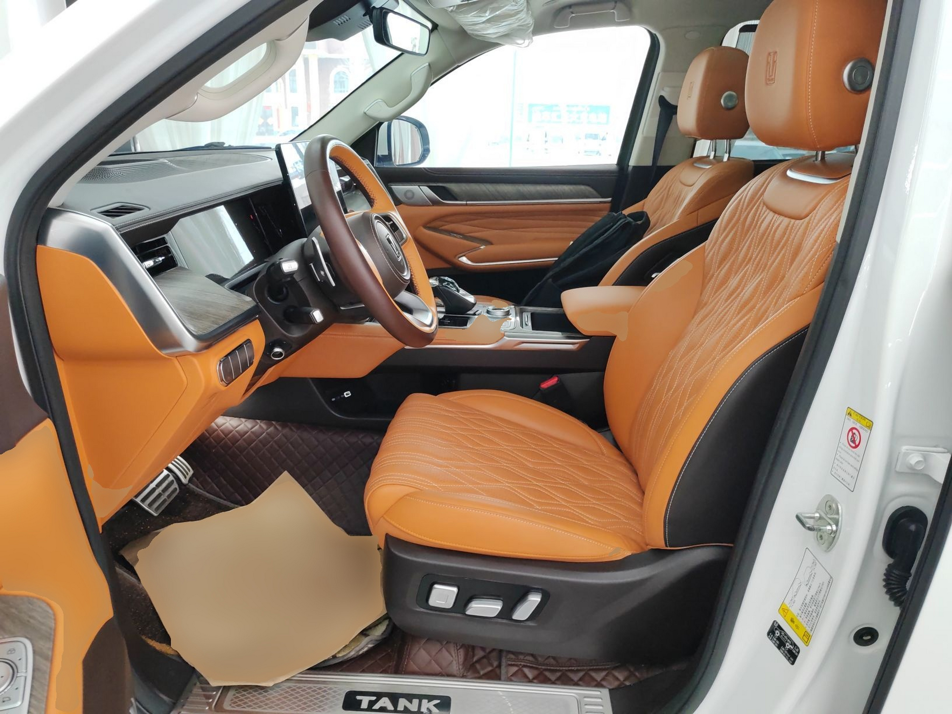 Avant de la voiture