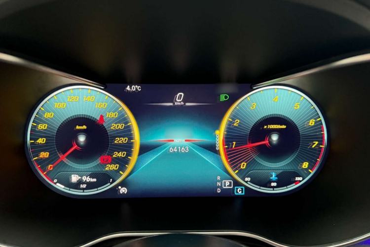 Used Mercedes-Benz GLC Coupe 2021 GLC 260 4MATIC Coupe SUV Instrument Cluster