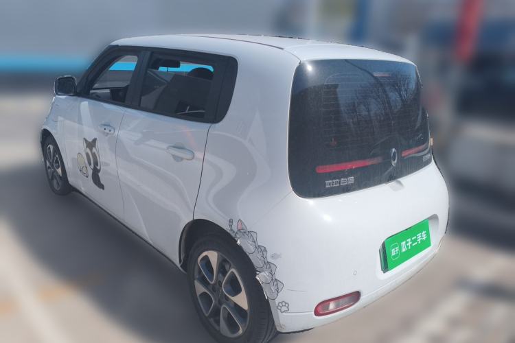 Used ORA White Cat 2020 305 km Luxury Version Rear Left 45 Deg