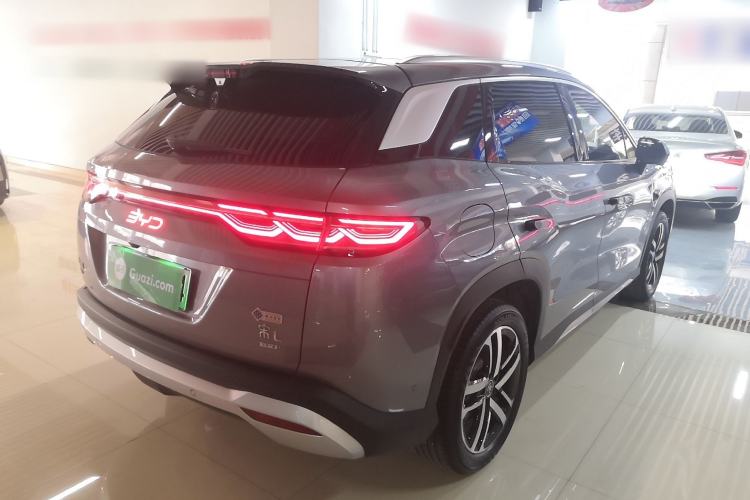 Used BYD Song L DM-i 2025 Intelligent Driving Version 112 km Leading Trim Rear Right 45 Deg