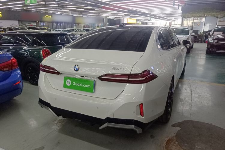 Used BMW 5 Series 2024 530Li Luxury Edition M Sport Package Rear Right 45 Deg