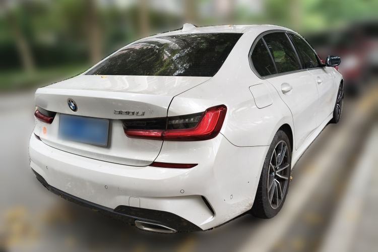 Used BMW 3 Series 2020 320Li M Sport Package Rear Right 45 Deg