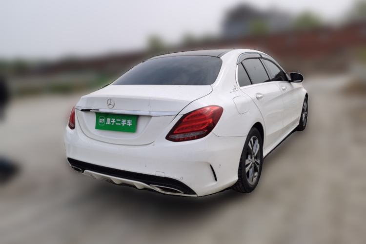 Used Mercedes-Benz C-Class 2016 C 200 L Sport Edition Rear Right 45 Deg