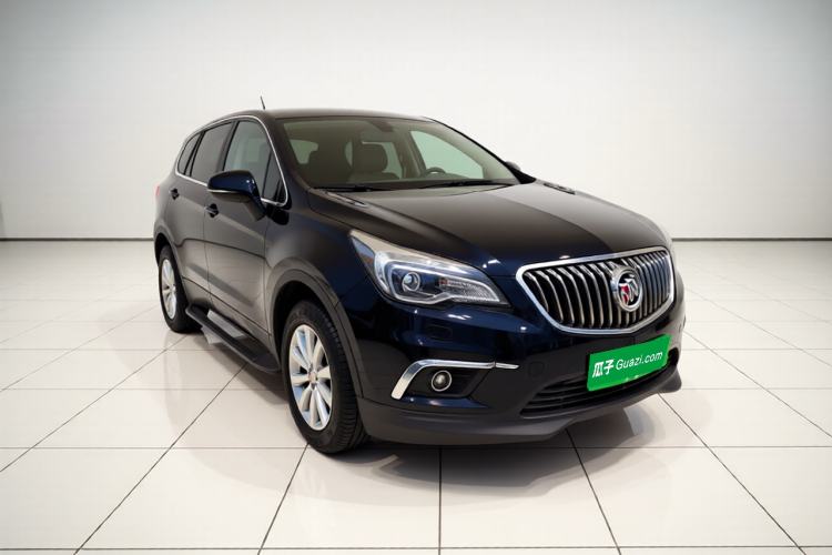 Used Buick Envision 2017 28T Four-Wheel Drive Elite Model Front Right 45 Deg