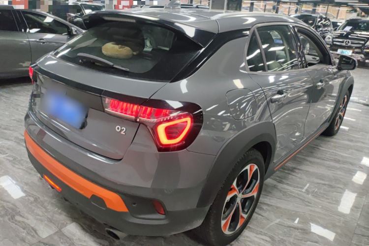 Used Lynk & Co 02 2019 High-Energy Edition 2.0T Automatic Two-Wheel Drive Zhaoban Model China VI Standard Rear Right 45 Deg