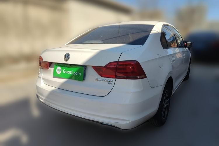 Used Volkswagen Santana 2016 1.6L Automatic Fashion Edition Rear Right 45 Deg