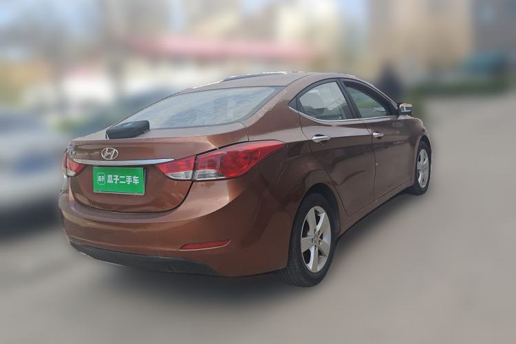 Used Hyundai Elantra (5th Generation / Langdong) 2012 1.6L Automatic Leading Model Rear Right 45 Deg