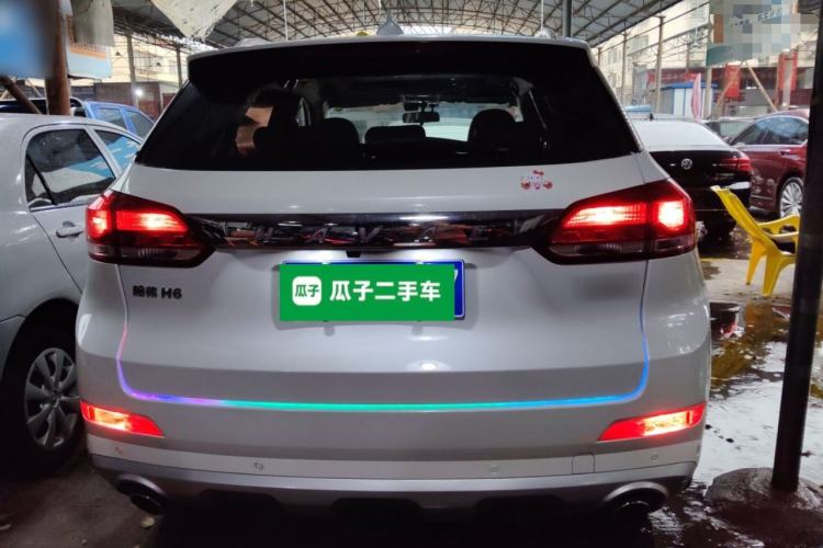 Used Haval H6 Coupe 2018 Red-Label 1.5T Automatic Two-Wheel Drive Ultra-Luxury Model Rear