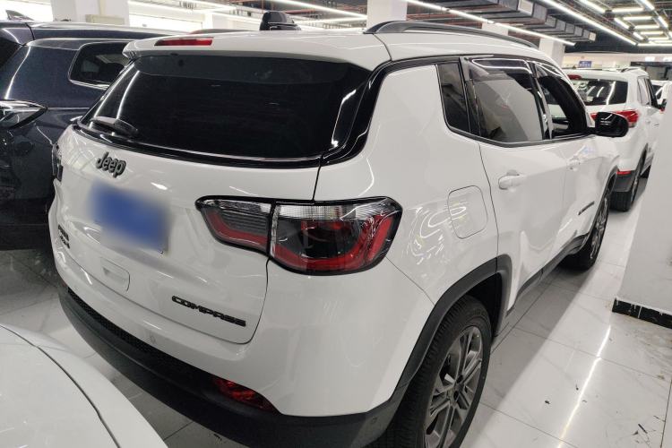 Used Jeep Compass 2021 220T Automatic All-Wheel Drive 80th Anniversary Edition Rear Right 45 Deg