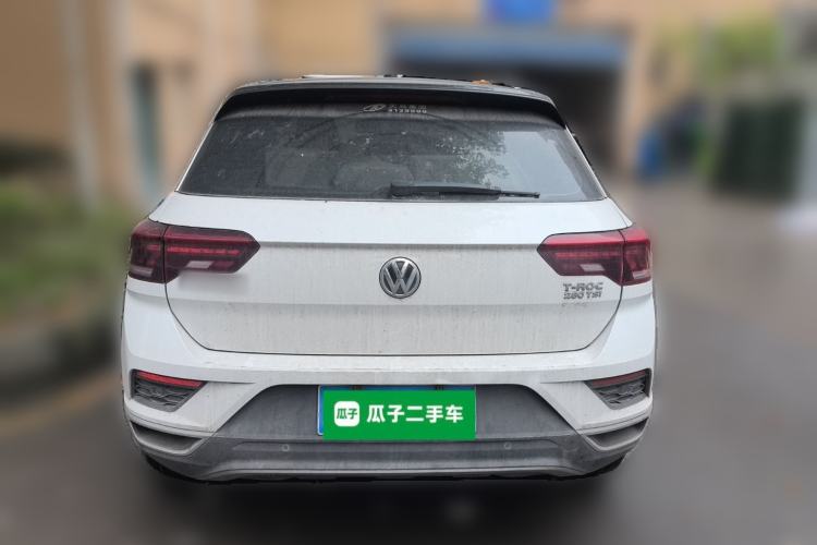 Used Volkswagen T-ROC 2018 280TSI DSG Two-Wheel-Drive Comfort Version China V Standard Rear