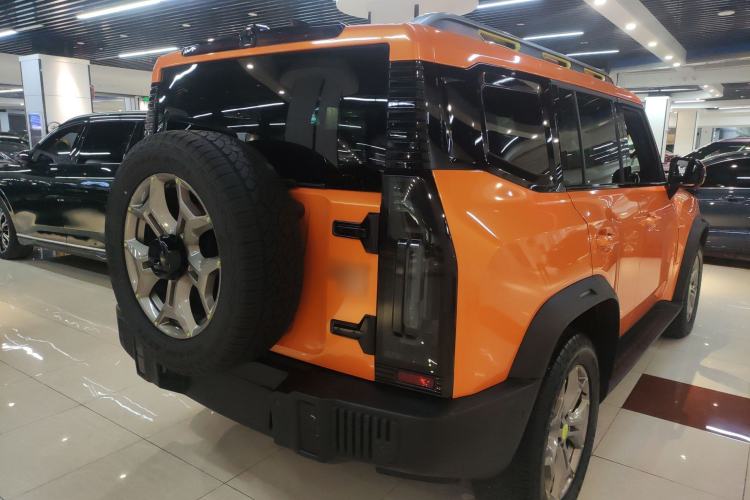 Used JETOUR Traveler 2023 2.0T All-Wheel Drive Conquer PRO Rear Right 45 Deg