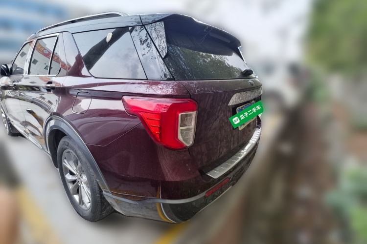 Used Ford Explorer 2020 EcoBoost 285 Rear-Drive Trend Edition 7-Seater Rear Left 45 Deg