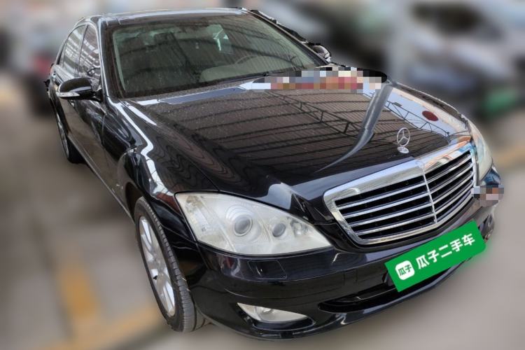 Used Mercedes-Benz S-Class 2008 S 500 L Front Right 45 Deg