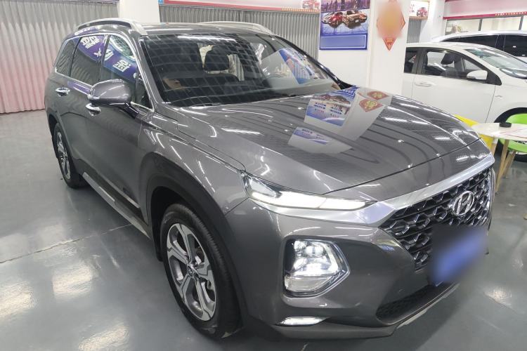 Used Hyundai Santa Fe 2019 380 TGDi TOP Automatic Two-Wheel Drive Flagship Version China VI Standard Front Right 45 Deg