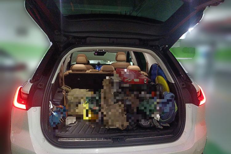 Used Nio ES8 2018 355 km Base Version 7-Seater Edition Trunk