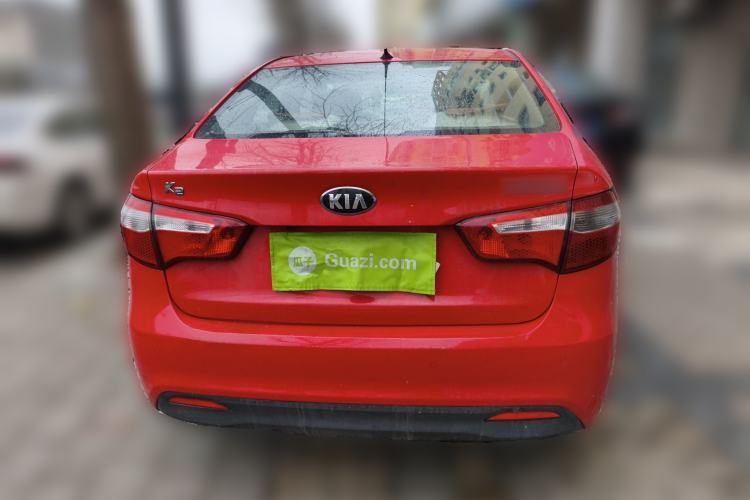 Used Kia K2 2012 Sedan 1.4L Automatic GLS Commemorative Edition Rear