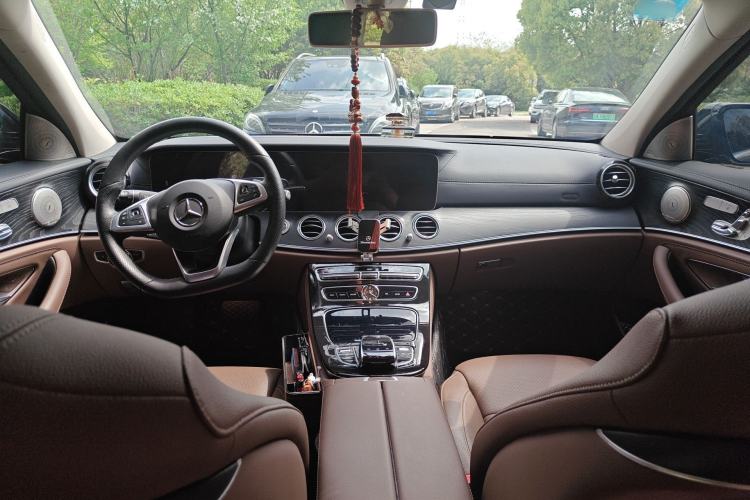 Used Mercedes-Benz E-Class 2017 E 300 L Sporty and Stylish Model Center Console