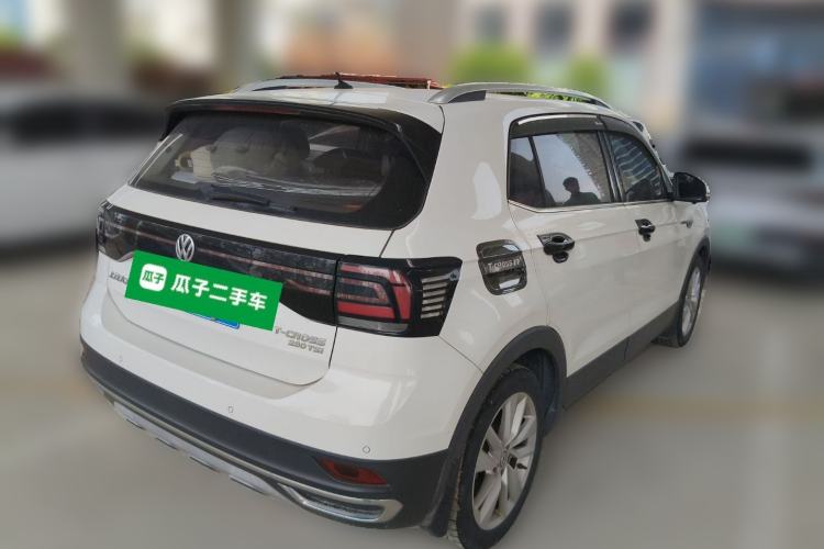 Used Volkswagen T-Cross 2019 280TSI DSG Comfort Edition Rear Right 45 Deg