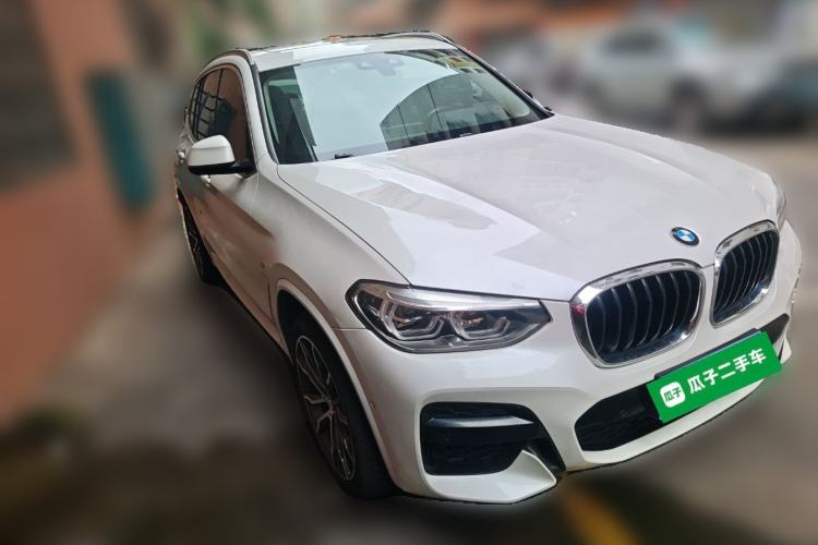 Used BMW X3 2021 xDrive28i M Sport Package Front Right 45 Deg