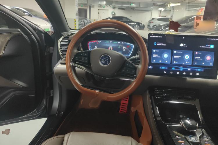 Used BYD Han 2022 EV Genesis Edition 715KM Front-Wheel-Drive Prestige Model Steering Wheel