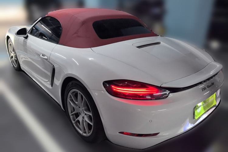 Used Porsche 718 2016 Boxster 2.0T Rear Left 45 Deg