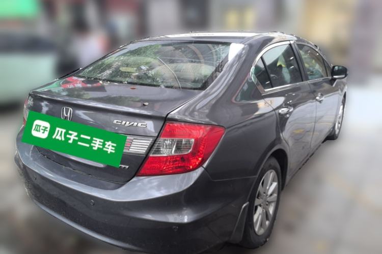 Used Honda Civic 2012 1.8L automatic luxury edition Rear Right 45 Deg