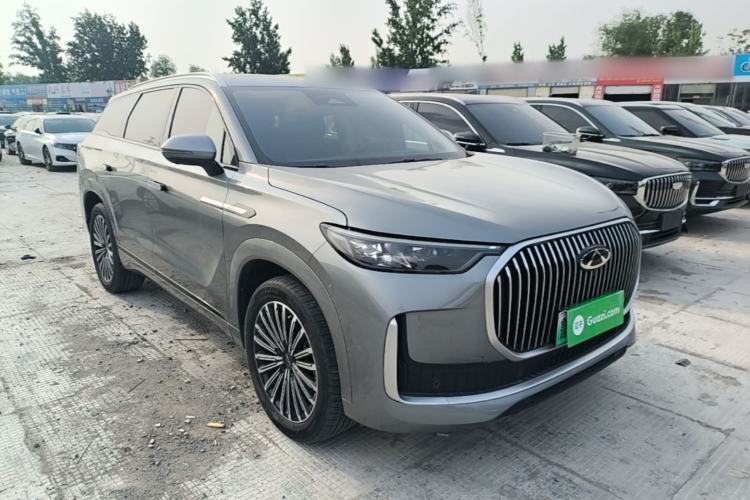 Used Chery Tiggo 9 C-DM 2025 1.5T 106KM Ultra-Comfort Edition 5 Seats Lithium-NMC Front Right 45 Deg