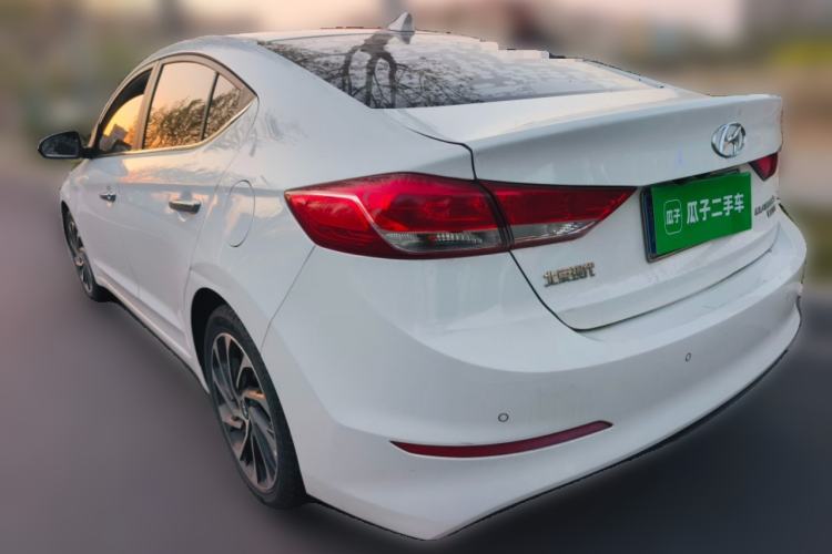 Used Hyundai Elantra (6th Generation / Lingdong) 2019 1.4T Dual-Clutch Xuan Dong · Dynamic Model Rear Left 45 Deg
