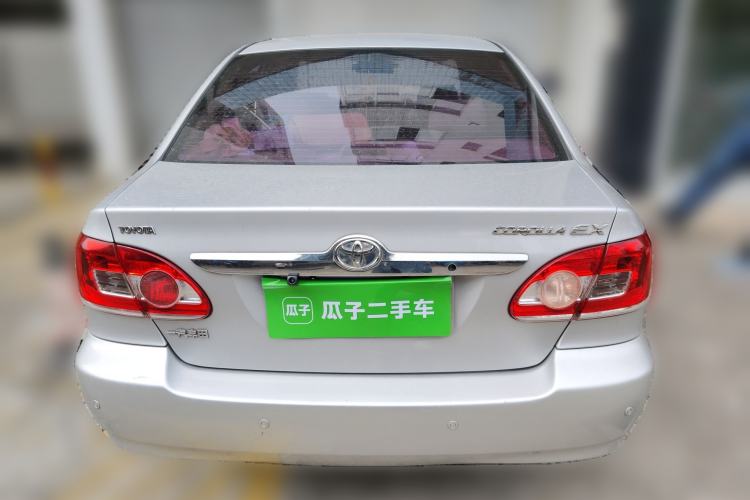 Used Toyota Corolla EX 2011 1.6L Automatic Classic Edition Rear