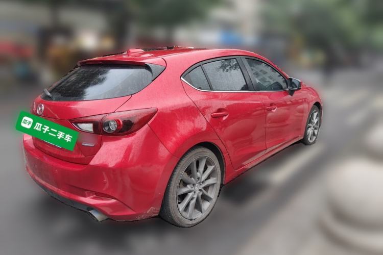 Used Mazda 3 Axela 2017 Hatchback 2.0L Automatic Sport Model China V Emission Standard Rear Right 45 Deg