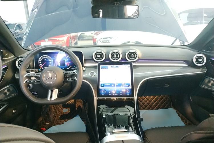 Used Mercedes-Benz C-Class 2023 Second Facelift C 260 L Starry Night Sports Edition Center Console