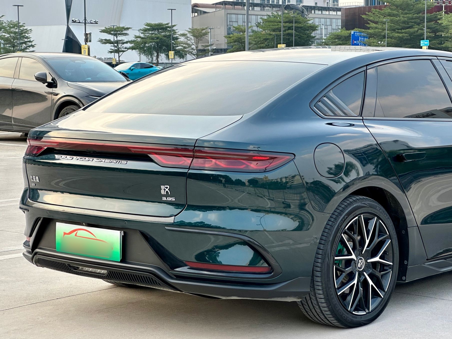 BYD Han 2022 EV 610 km All-Wheel-Drive Qianshan Cui Limited Edition — снимка 19