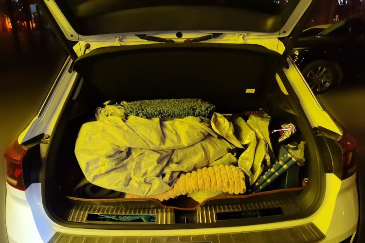 Used Volkswagen T-ROC 2018 280TSI DSG Two-Wheel-Drive Comfort Version China V Standard Trunk