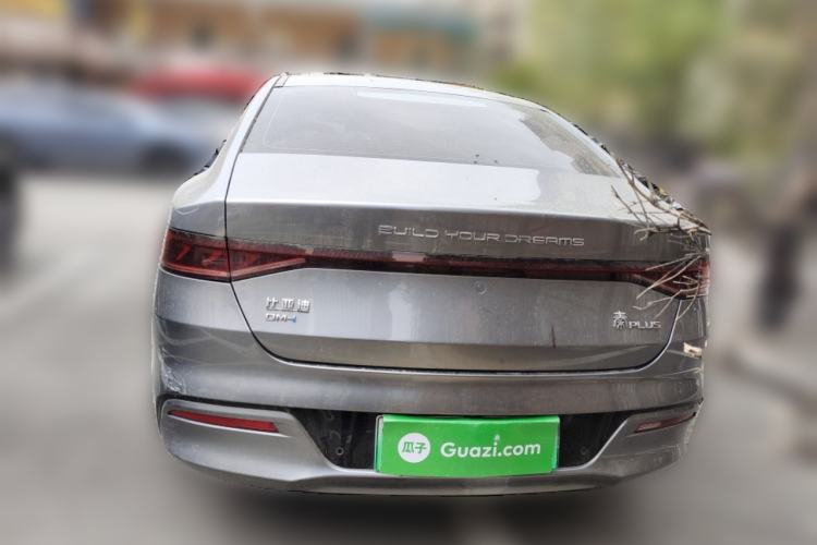 Used BYD Qin PLUS 2021 DM-i 55KM Flagship Model Rear