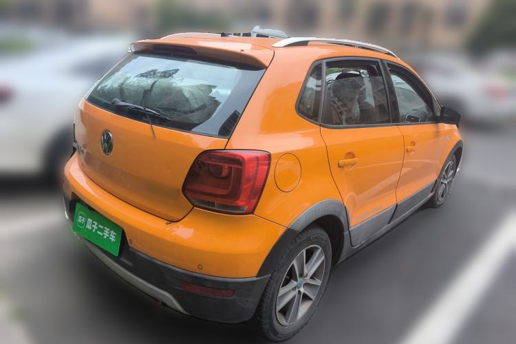 Used Volkswagen Polo 2012 1.6L Cross Polo Automatic Transmission Rear Right 45 Deg