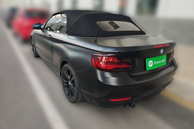 Used BMW 2 Series 2019 225i Convertible Coupe Sports Design Package Rear Left 45 Deg