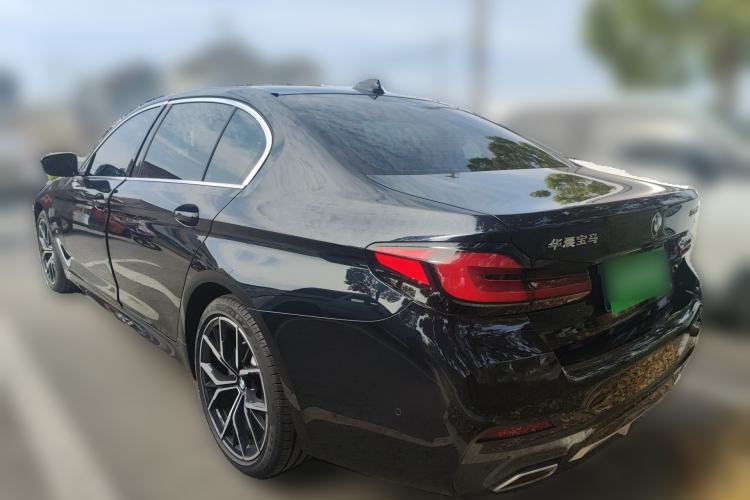 Used BMW 5 Series 2023 530Li Luxury Edition M Sport Package Rear Left 45 Deg