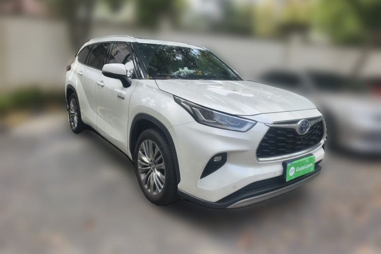 Used Toyota Highlander 2022 Dual-Engine 2.5L Four-Wheel Drive Supreme Edition 7-Seater Front Right 45 Deg