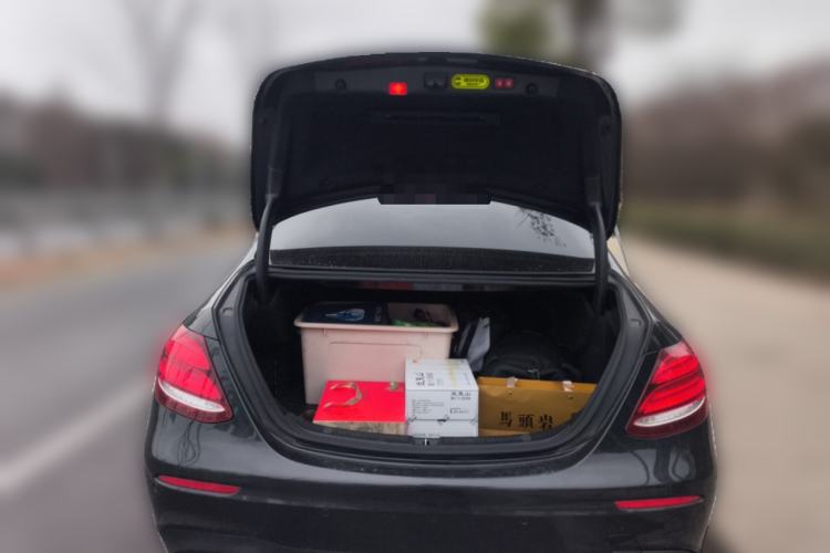 Used Mercedes-Benz E-Class 2018 E 300 L Sporty and Stylish Model Trunk