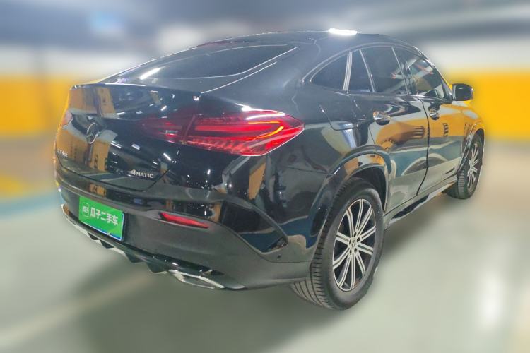 Used Mercedes-Benz GLE Coupe 2024 GLE 350 4MATIC Coupe SUV Luxury Model Rear Right 45 Deg