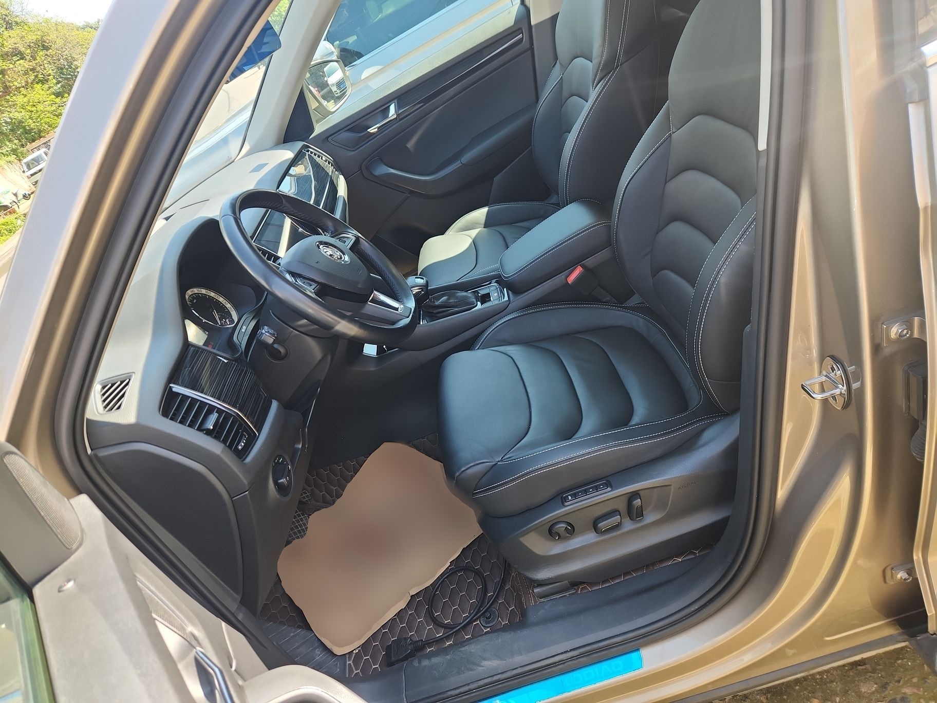 Avant de la voiture