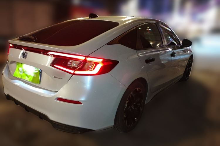 Used Honda Civic 2023 HATCHBACK 2.0L eHEV Extreme Edition Rear Right 45 Deg