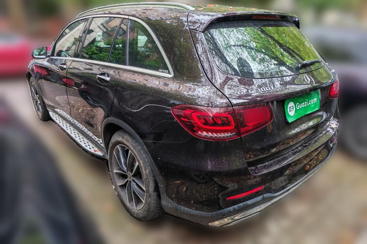 Used Mercedes-Benz GLC 2021 GLC 300 L 4MATIC Dynamic Model Rear Left 45 Deg