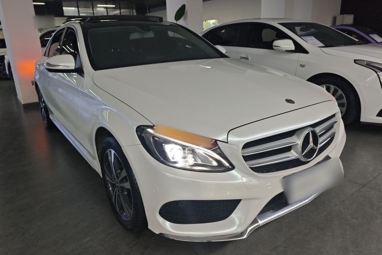 Used Mercedes-Benz C-Class 2018 C 200 L Sport Edition Front Right 45 Deg